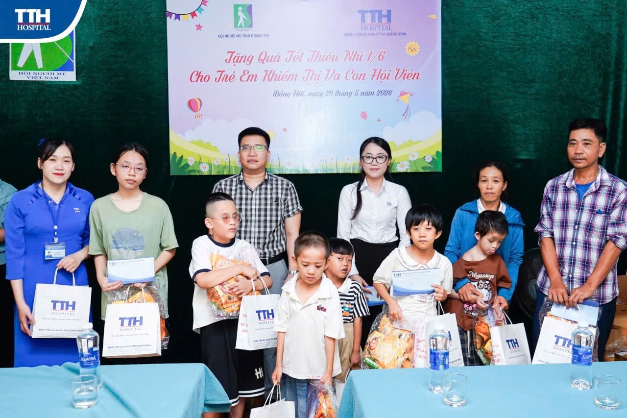 Tỉnh hội Quảng Trị trao quà trẻ em nhân dịp Quốc tế Thiếu nhi
